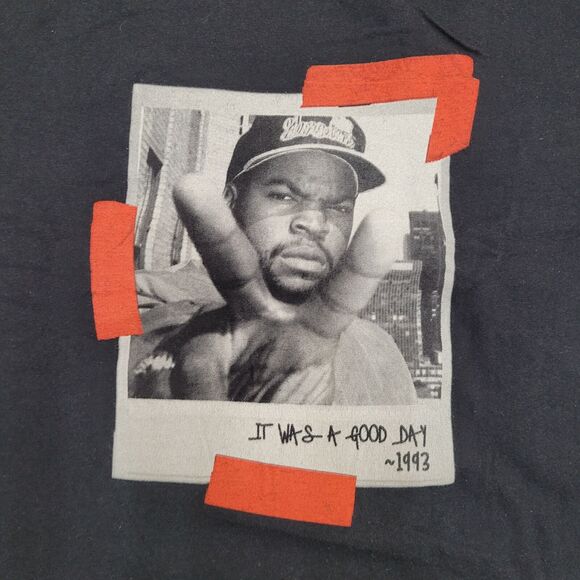 Ice-Cube Shirt Womens Medium 20x25 Hip-Hop Rap - Picture 10 of 11